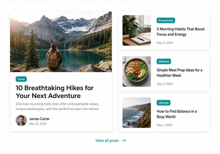 Blog Section